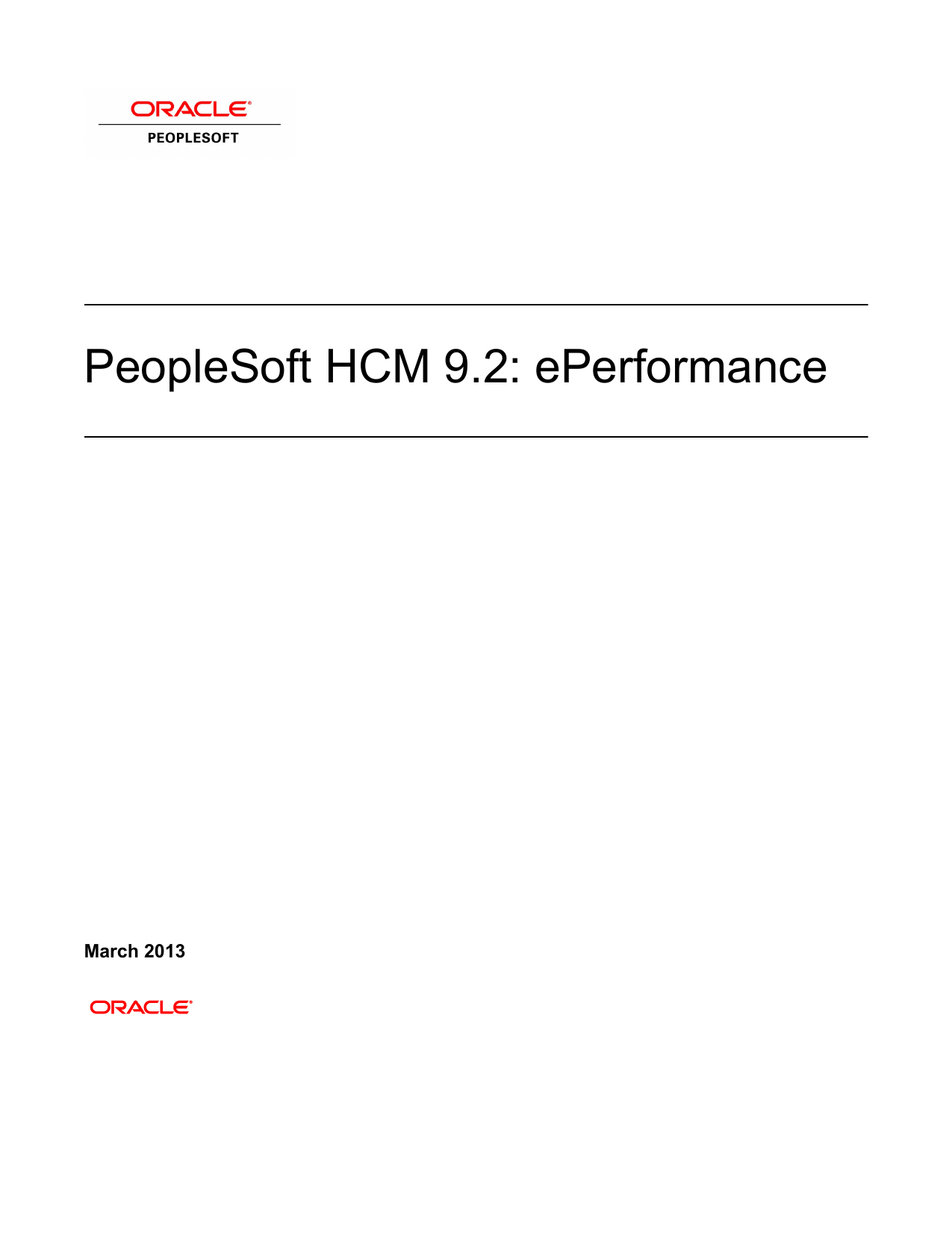 Peoplesoft Hcm 9 2 Eperformance Manualzz Peoplesoft Hcm 9 2 Eperformance Manualzz