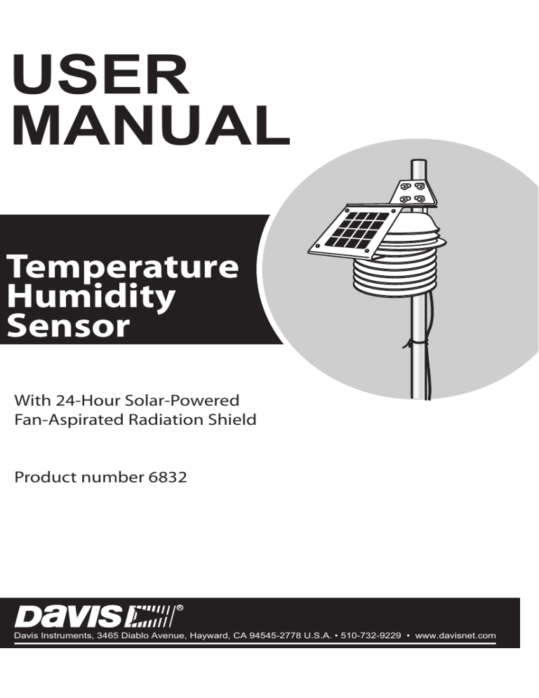 Davis Instruments 6832 User manual | Manualzz