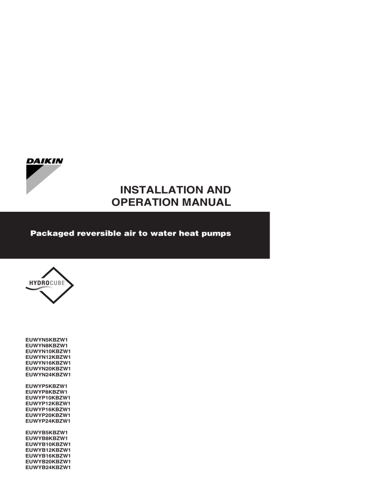 Installation And Operation Manual Manualzz
