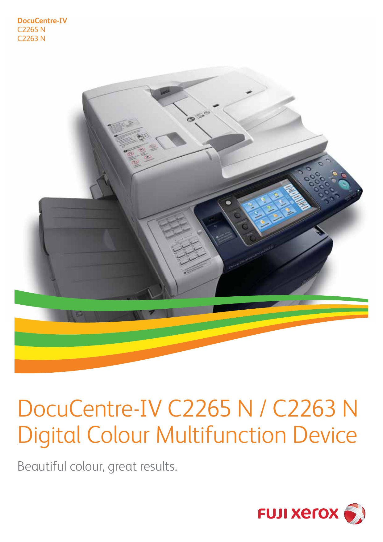 fuji xerox docucentre iv c2263 driver download