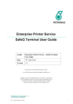 SafeQ Terminal User Guide
