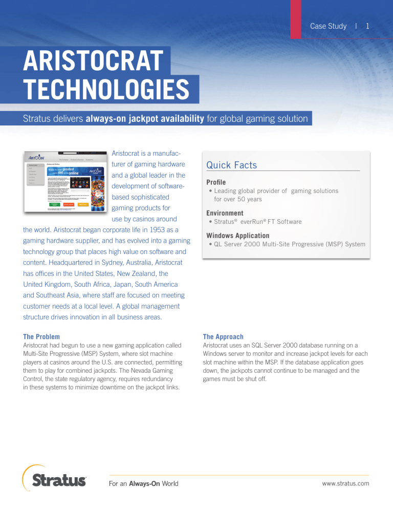 Aristocrat strategy image