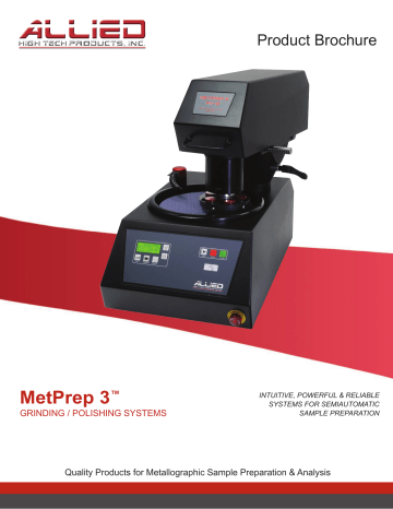 Metprep 3 - Allied High Tech Products Inc Manualzz