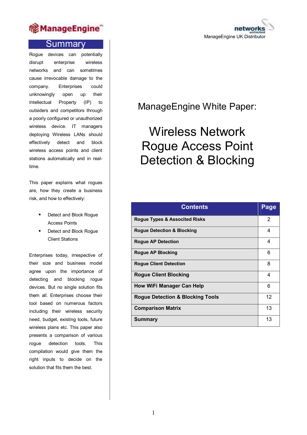 Wireless Network Rogue Access Point Detection Manualzz