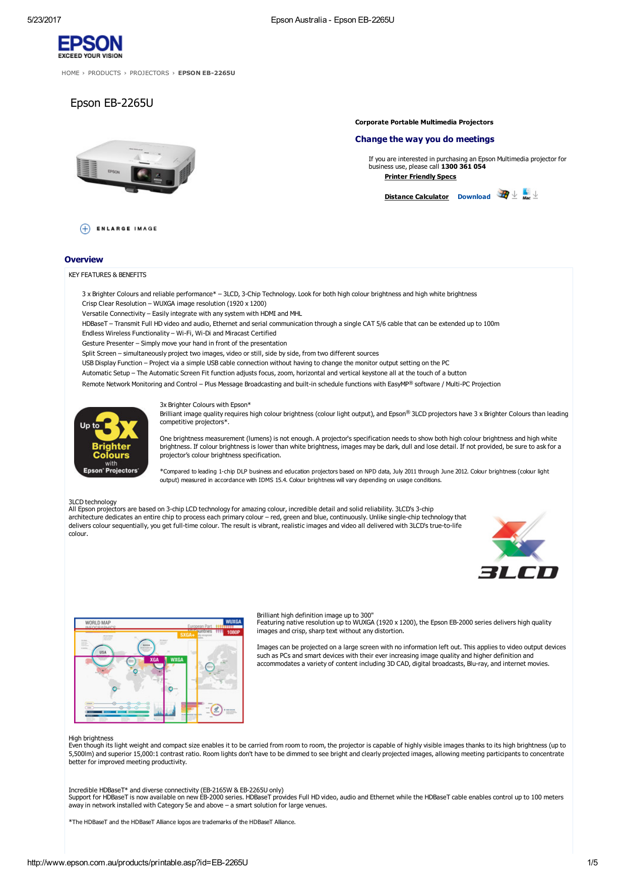 epson eb2265u panther data manualzz manualzz