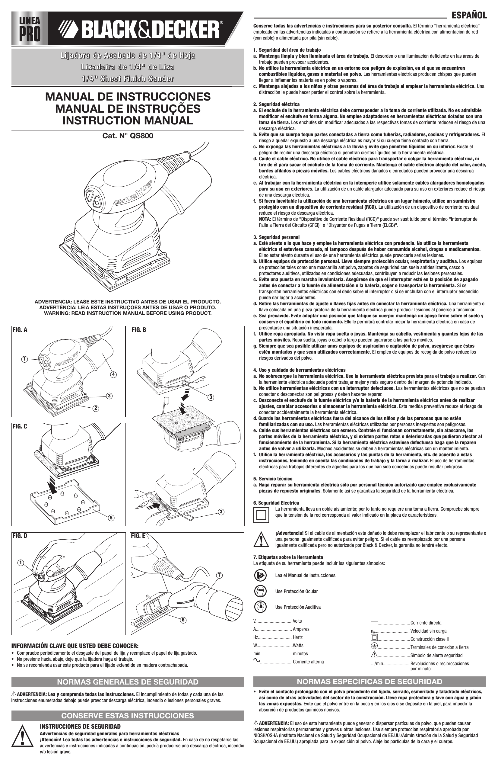 User manual Black & Decker BXJB800E (English - 56 pages)