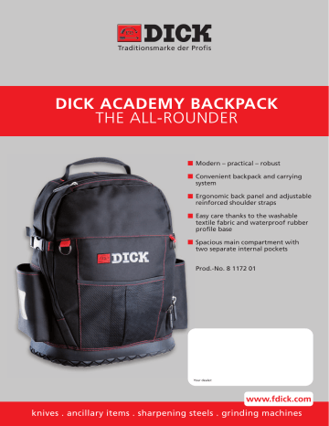 waterproof backpack academy