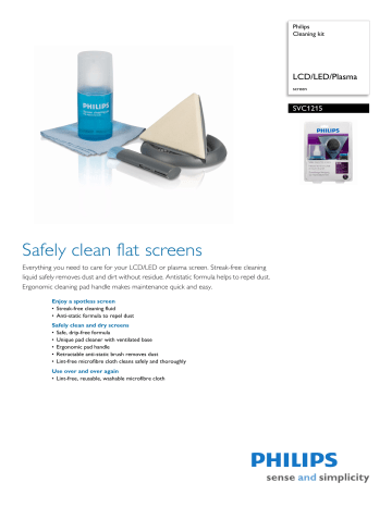 Safely clean flat screens | Manualzz