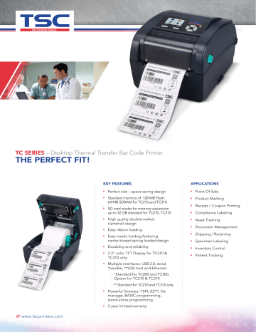 Tsc Tc Series Data Sheet Manualzz