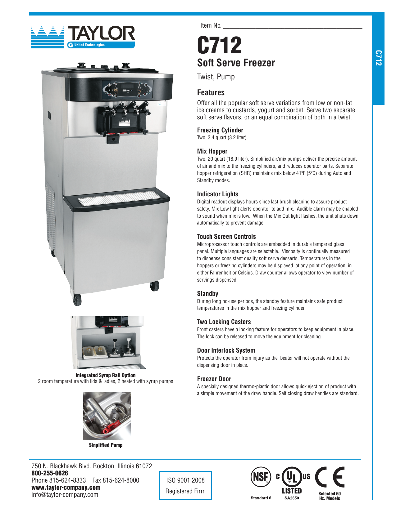 Soft Serve Freezer Tfi Food Equipment Manualzz