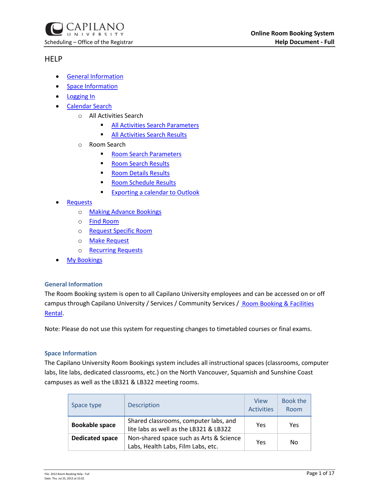 Online Room Booking System Help Document Manualzz Com