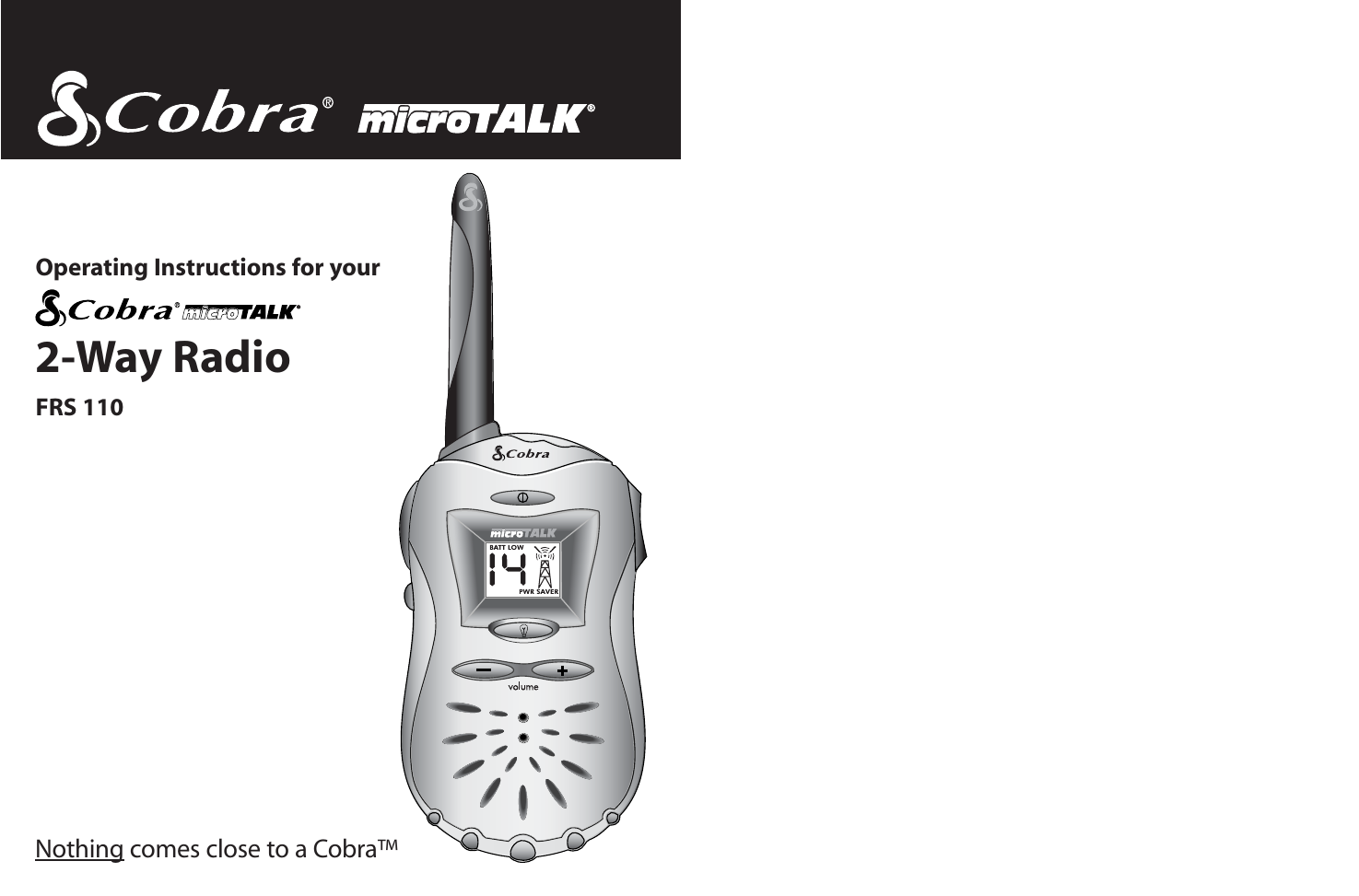 Cobra 2Way Radio Manualzz