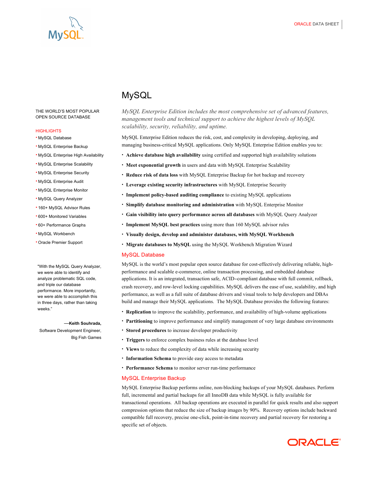 mysql enterprise edition