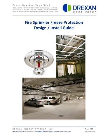 Fire Sprinkler Freeze Protection Design   Install Guide 