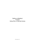 Meditech User Manual - Setting up for Printing