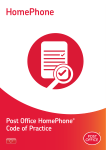 Post Office HomePhone Code of Practice | AI Chat &amp; PDF Download