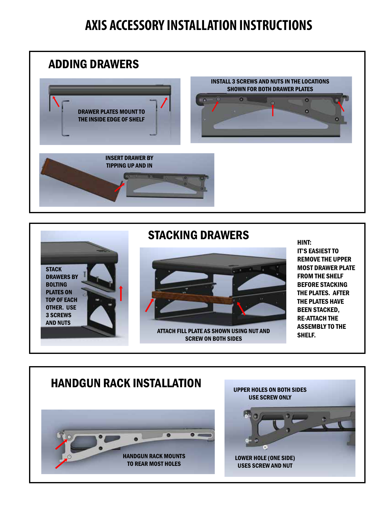 Axis Accy Instructions Manualzz Com