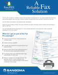 Sangoma Fax Pro User Manual | AI Chat &amp; PDF Download