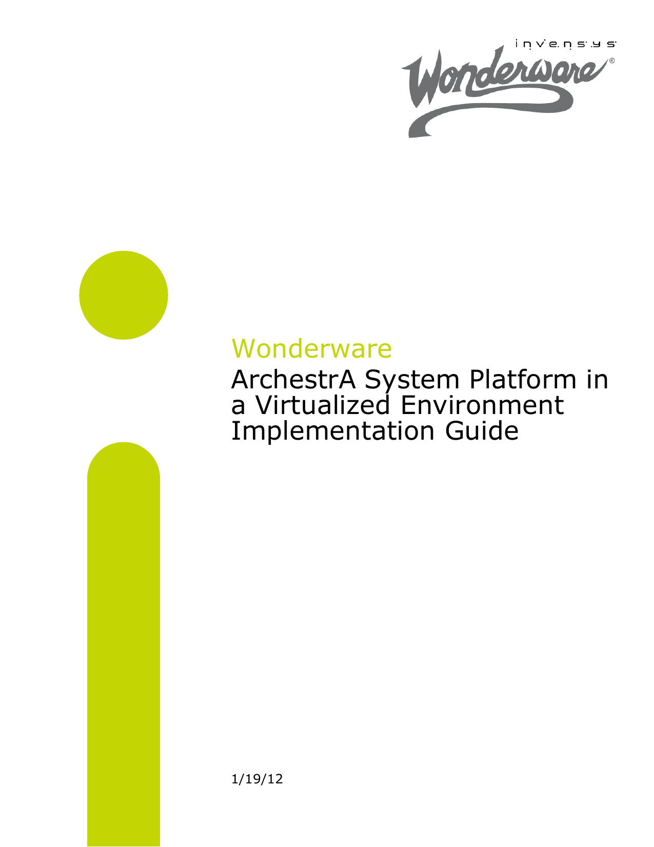 wonderware system platform manual