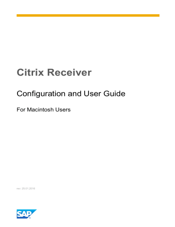 citrix receiver for mac you have not chosen to trust