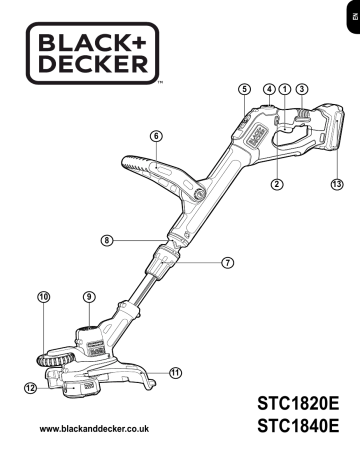 Black&Decker BESTA528 STRING TRIMMER instruction manual