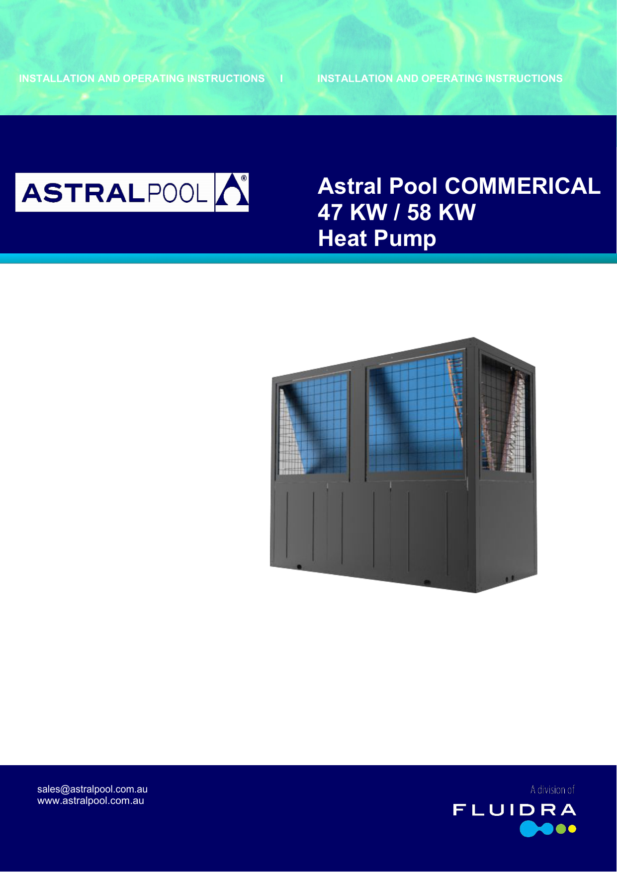 Astral Pool Merical 47 Kw 58 Kw Heat Pump Manualzz Astral Pool Merical 47 Kw 58 Kw Heat Pump Manualzz