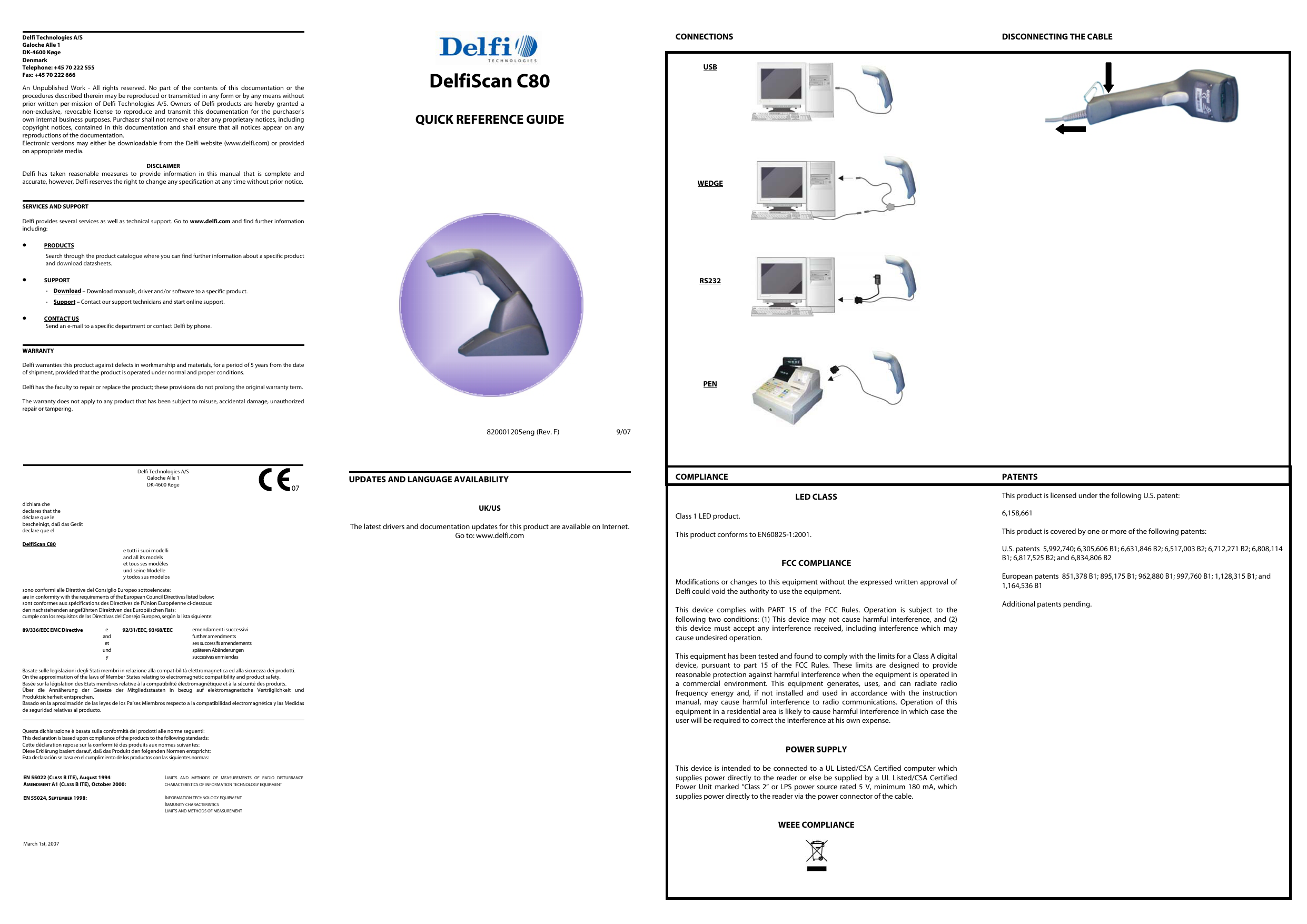 DelfiScan C80 - | Manualzz