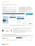 RingCentral Phone System QuickStart Guide