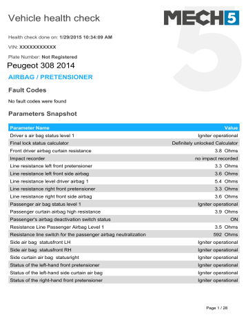 Fault Codes | Manualzz