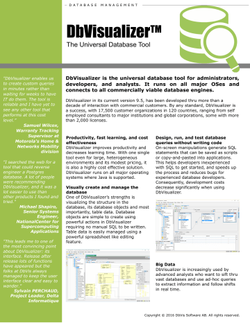 dbvisualizer manual dbvisualizer manual