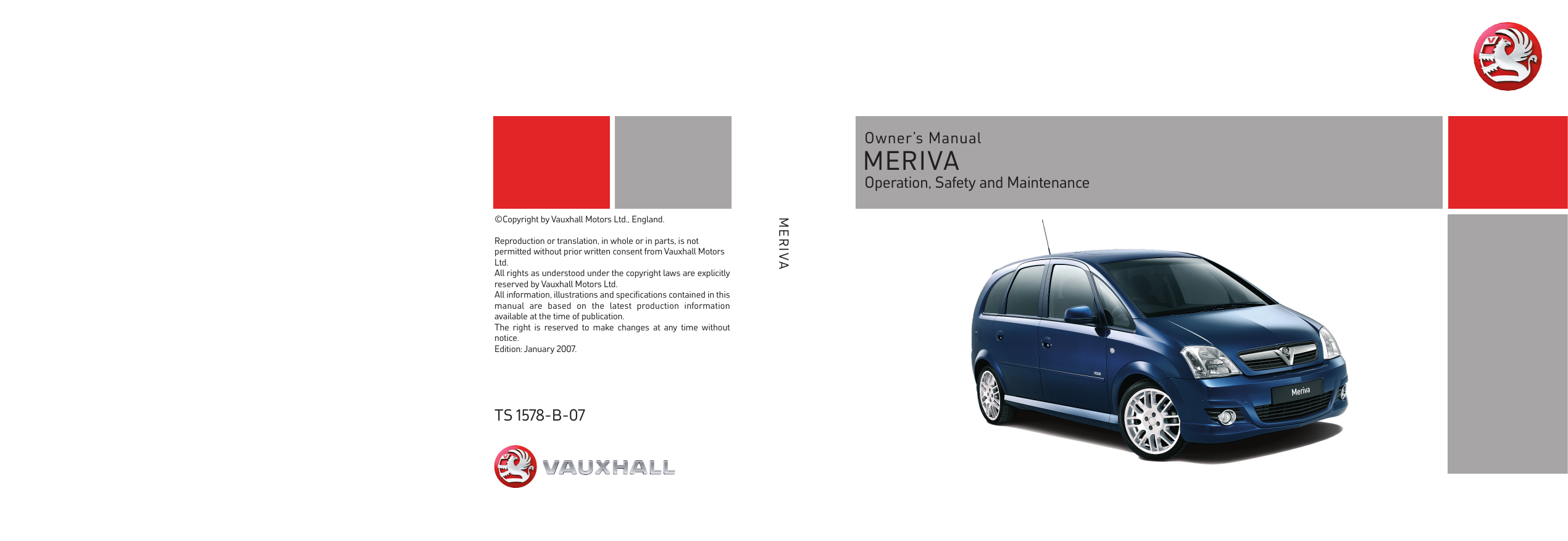 OPEL Vauxhall Meriva 1.3 CDTI rocker Bras Set 8 pcs