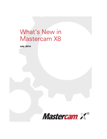 mastercam x8 2d high speed dynamic mill toolpaths