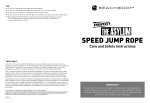 Beachbody Speed Jump Rope User Manual + AI Chat &amp; PDF