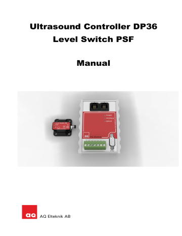 Ultrasound Controller DP36 PSF Manual | Manualzz