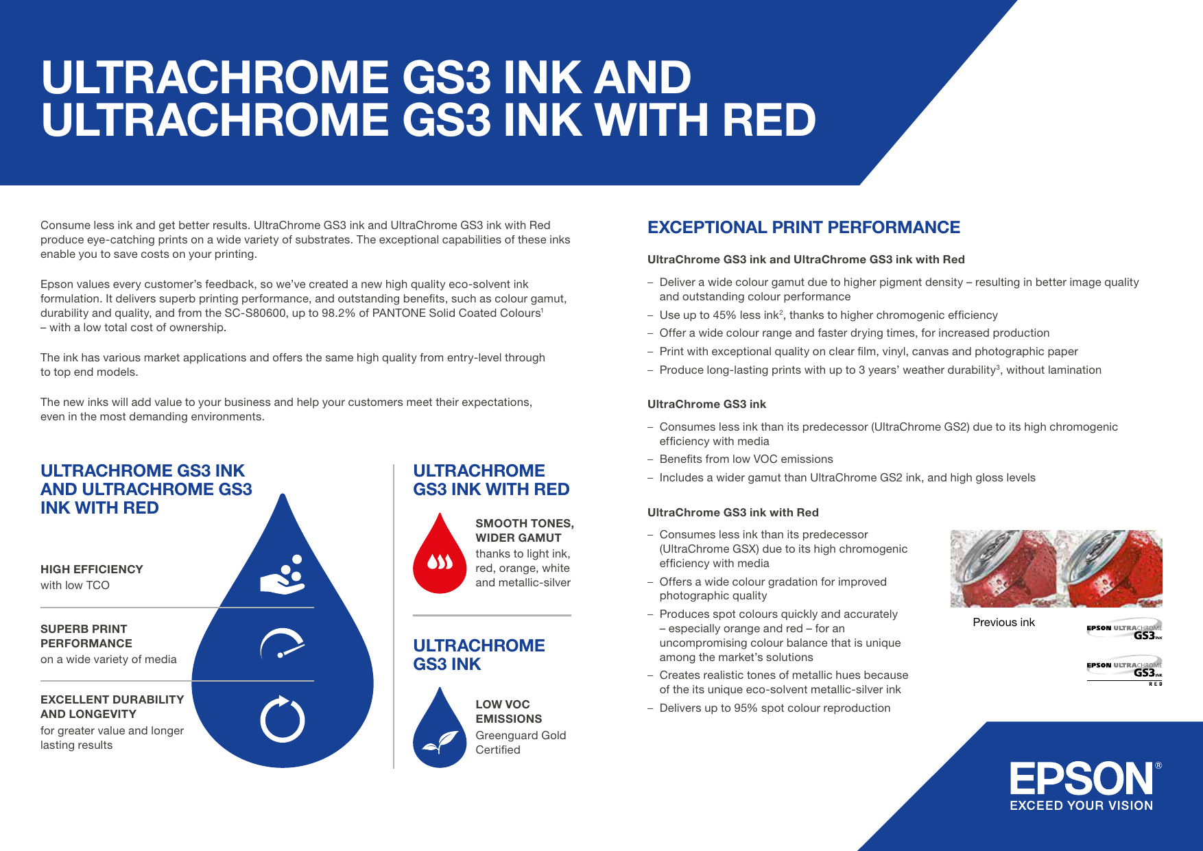 ultrachrome gs3 ink and ultrachrome gs3 