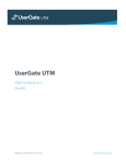 UserGate UTM Administrator's Guide