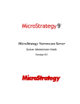 MicroStrategy Narrowcast Server Guide: AI Chat &amp; PDF