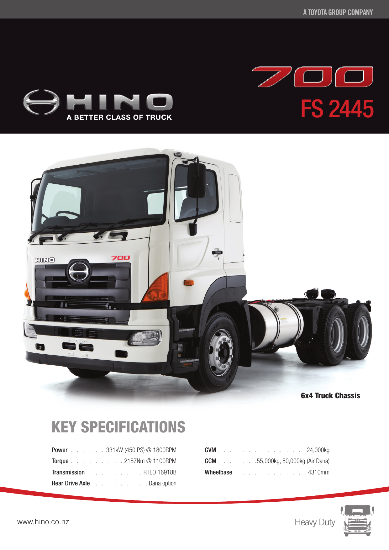 Fs 2445 Hino Nz Manualzz