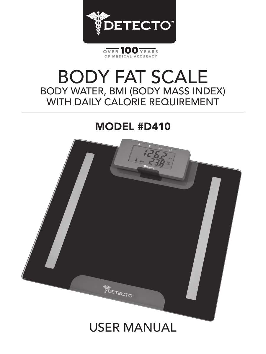body fat scale - Manualzz