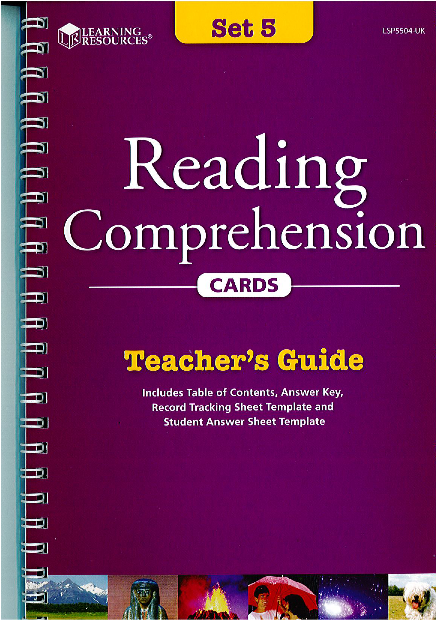 Learning Resources Reading Comprehension Cards