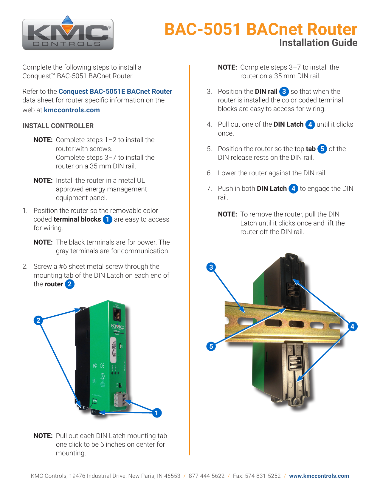 Bac 5051 Bacnet Router Manualzz