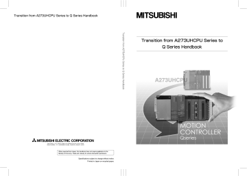 Transition from A273UHCPU Series to Q Series Handbook | Manualzz