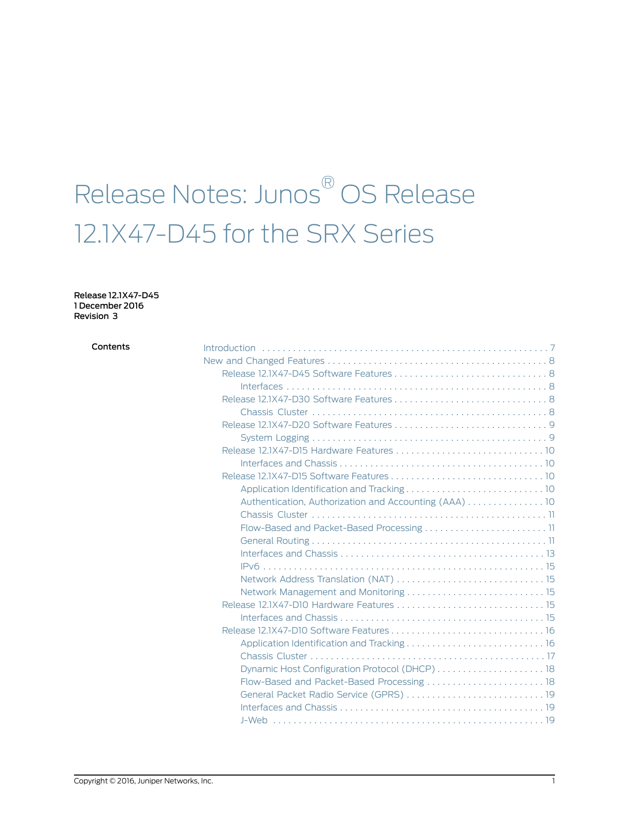 Release Notes Junos® OS Release 12.1X47 Manualzz