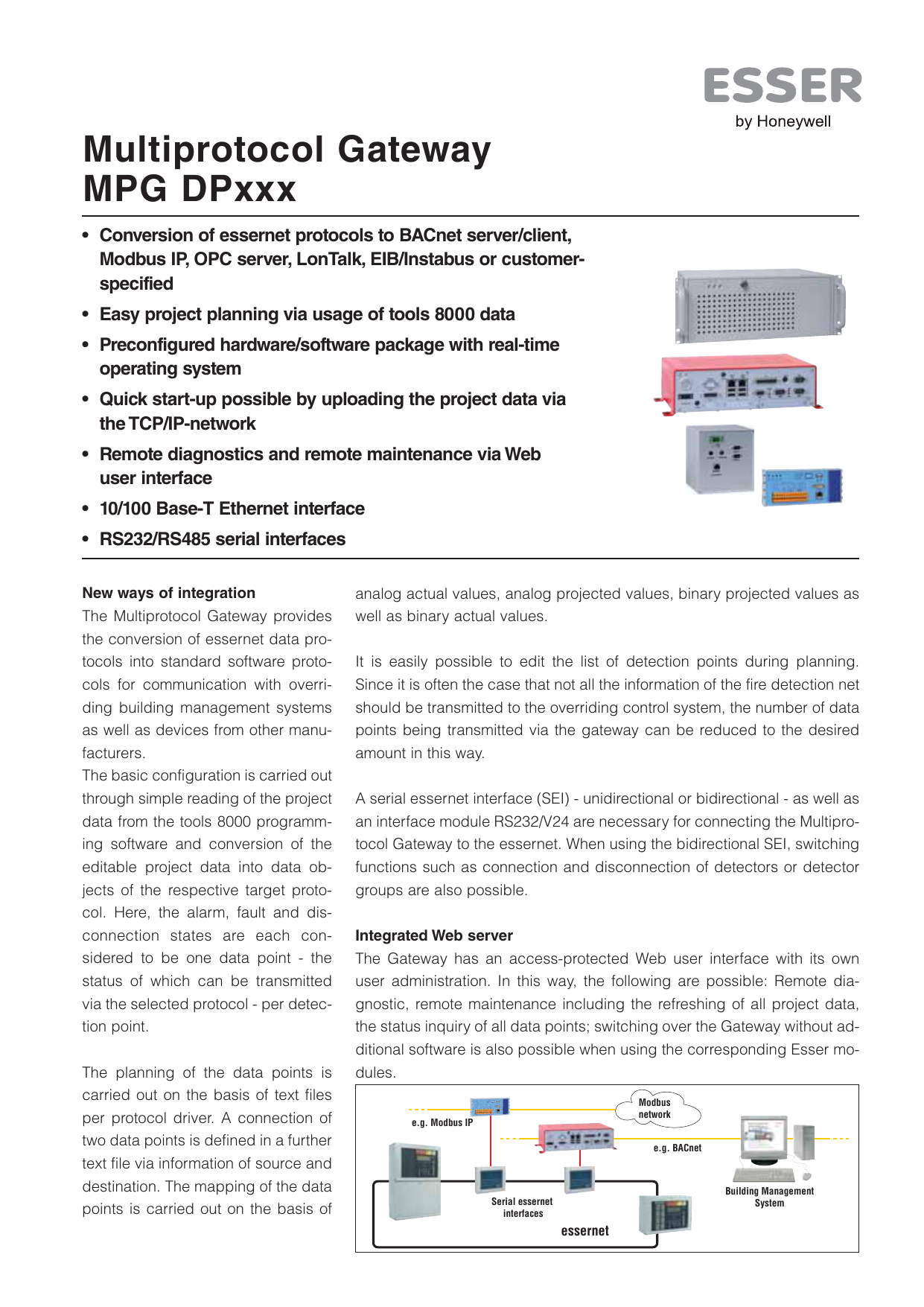 Multiprotocol Gateway MPG DPxxx | Manualzz