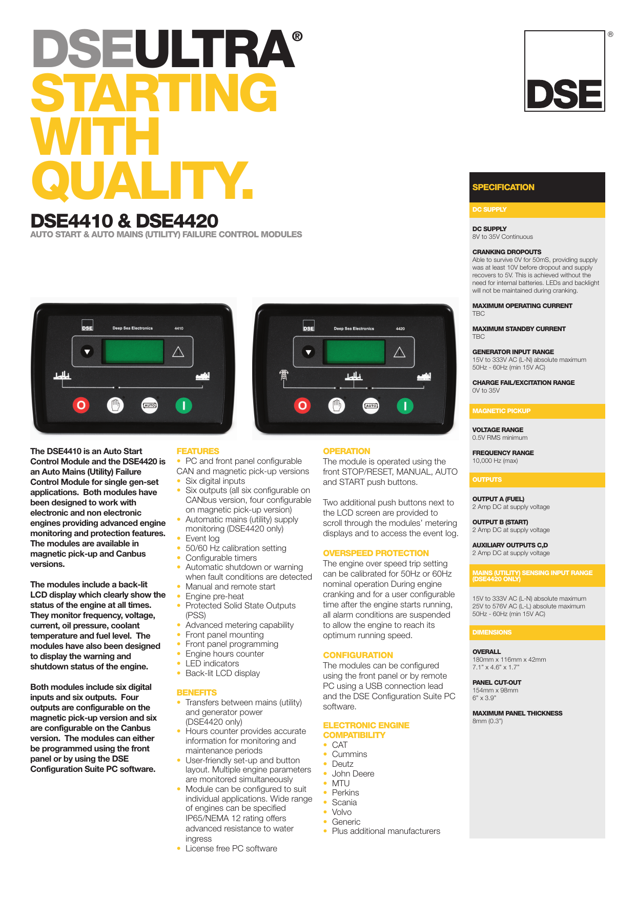 deep sea electronics 4420