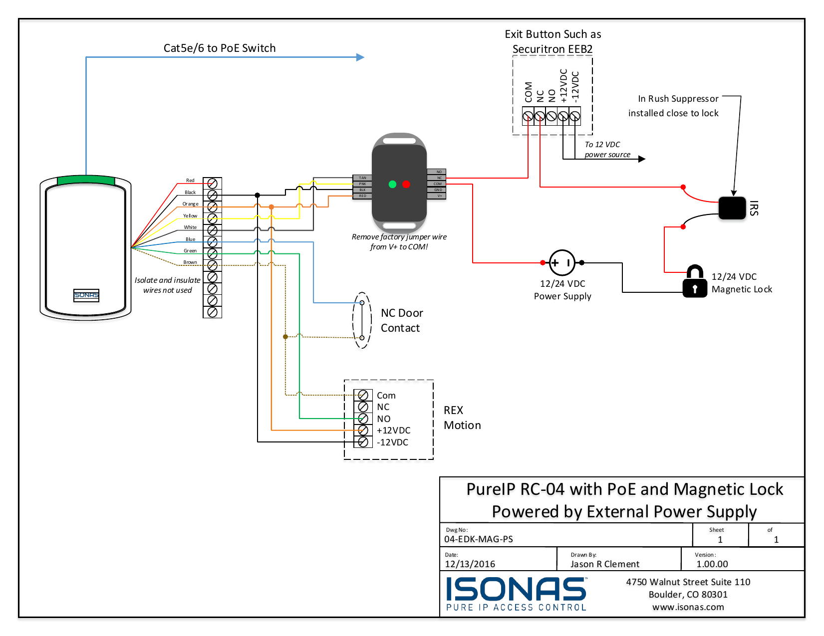 Wiring Diagram For Maglock