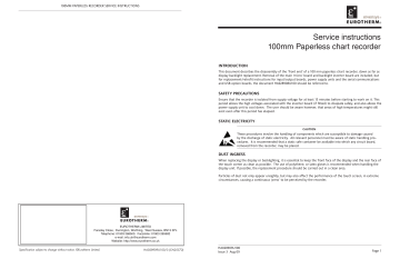 Eurotherm 6100 Instructions | Manualzz