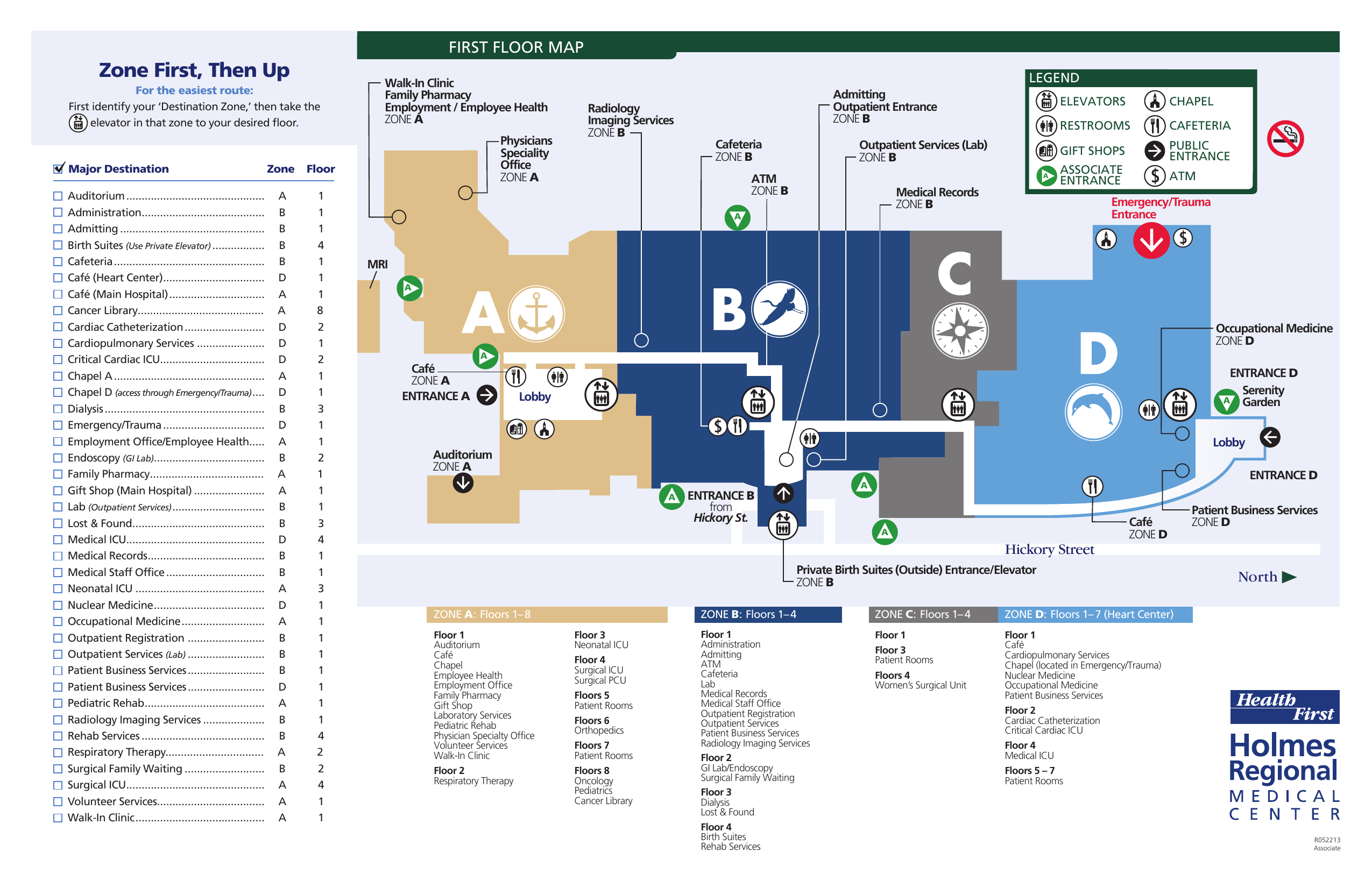 holmes regional center map Hrmc Map 5 13 Associate Manualzz holmes regional center map