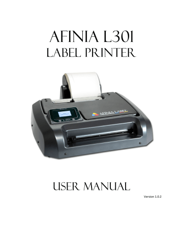 Afinia L301 User manual | Manualzz