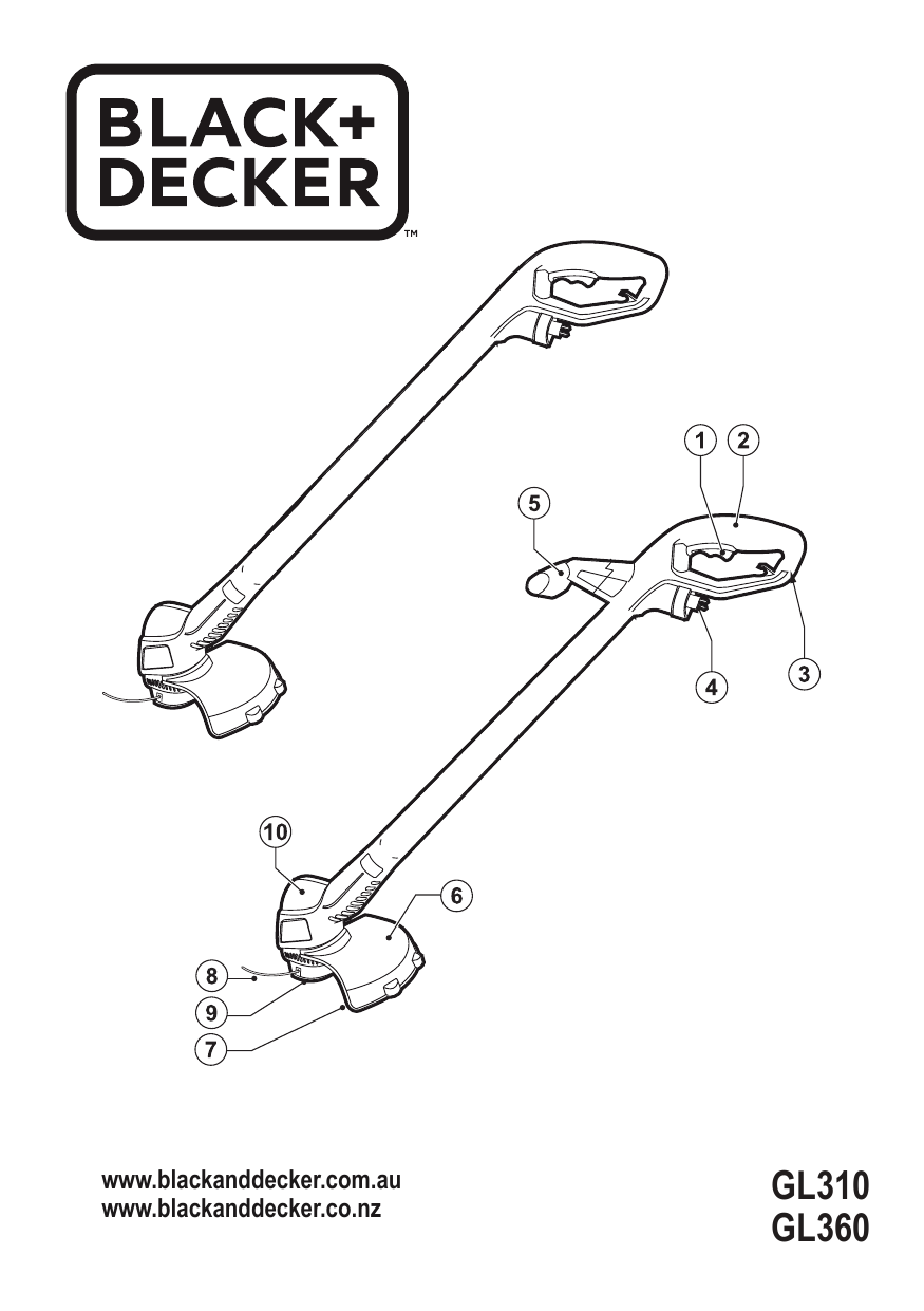 User manual Black & Decker GL653 (English - 12 pages)